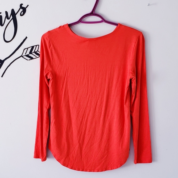 Red/Orange Long Sleeve T - Picture 2 of 3